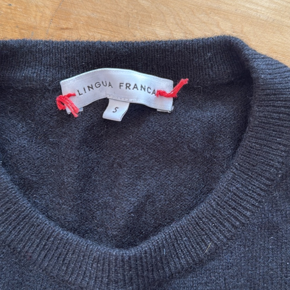 Lingua Franca "I heart new york" Crewneck S - Picture 4 of 14
